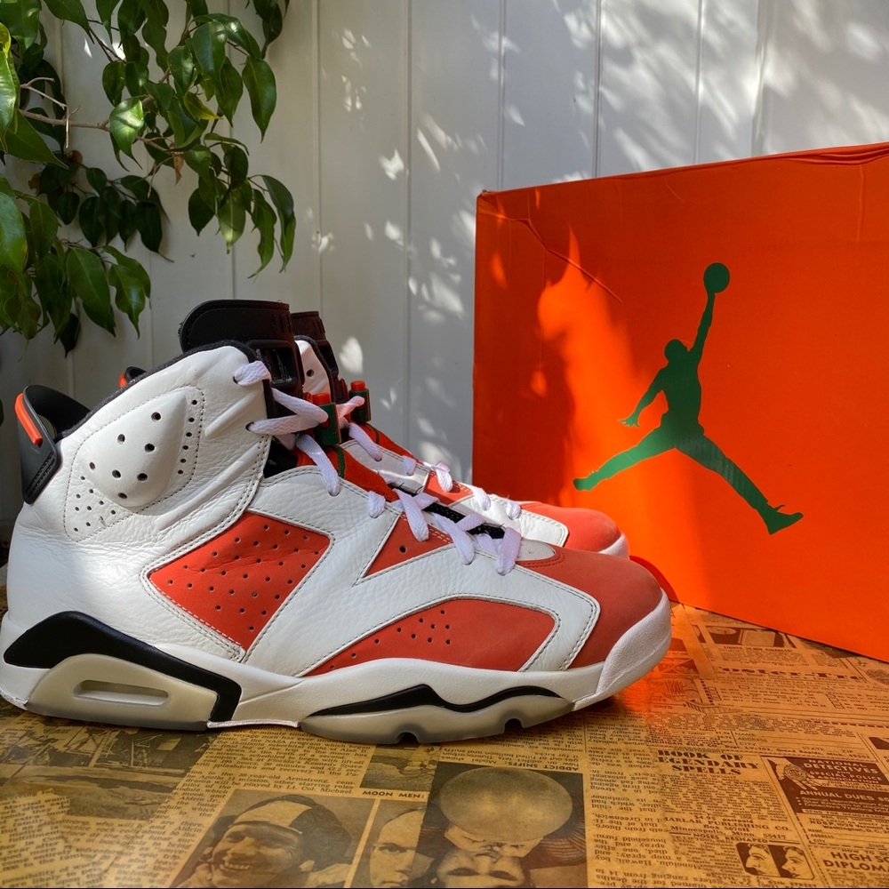 COPY - Jordan 6 Gatorade Like Mike Summit White Orange
